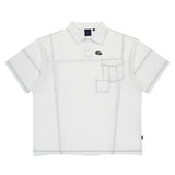 DOUBLE POCKET STITCH PIQUE SHIRT