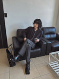 Kelnan Stripe Belt Slacks