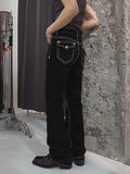 [LANARCH] Edged Stitch Bootcut Denim