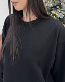 Med Crop Brushed Long Sleeve