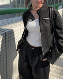 Tion Buckle Pintuck Wide Pants