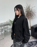 Nez suede biker jacket