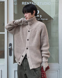 Crane Loose Fit Adjust Knit Cardigan