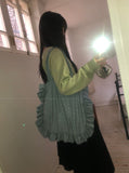 Gael Dot Frill Shoulder Bag
