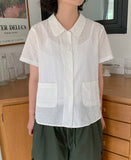 Doost Seersucker Embo Pocket Short Sleeve Shirt