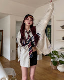 Baseball Stripe Overfit Shirt