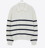 Washable Dangara Half Zip Up Collar Knit