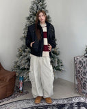 Deep Knit Mixed MA-1