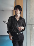 Dimen Paisley Tie Shirt
