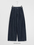 Telend Raw Denim Wide Pants