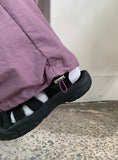 [Unisex] Relder Carpenter Banding Nylon Wide Pants