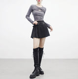 encode double belt skirt