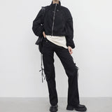 Martique String Shirring Jacket
