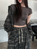 [U-BASIC] Our Cap Sleeve Crop Short Sleeve