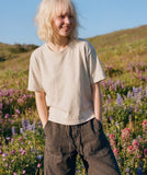 Boxy Crop Short Sleeve T-shirts