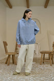 Bloom Rabbit Embroidered Hoodie