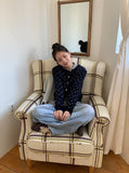 Hikyan Flower Round Knit Cardigan