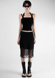 Nubel Lace Halter Tube Top