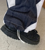 [unisex] Mohind color matching banding cargo pants