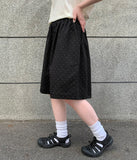 [BAONHAUS] Senin Dot Banding Bermuda Pants