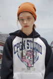 Love Hoppy Raglan Hoodie