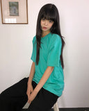 [Unisex] Ricket Back Eyelet Short Sleeve T-shirt