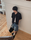 [LAN ARCHIVE] Pearl Tweed Half Jacket
