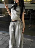 Vintage Washing Wide Pants Sagging ver.