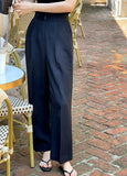 Harpies Pin Tuck Wide Slacks