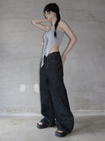 Maecho Zebra Denim Pants