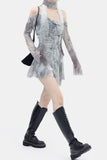 Marena mini knit muffler