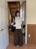 Dedeco Wave Punching half polar Long Sleeve Tee