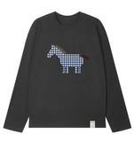 PAPER PONY Long Sleeve T-Shirt