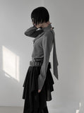 Seme Drape Cowl Scarf Tee