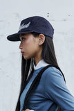 SCRIPT TYPE APPLIQUE BALL CAP