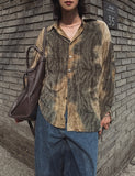Nogsi grunge dyeing overfit shirt