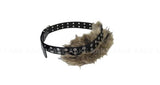 WILD FUR EYELET BELT