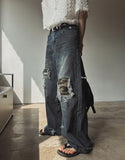 Kuro Dis Camo Denim Pants