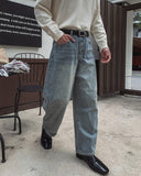 Selton Light Blue Wide Denim