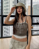 Healer Crop Cubic Sleeveless