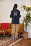 Marine Blue Pigment Short Sleeve Tee