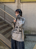 Komap Dirty Over Knit Hoodie
