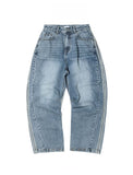 Track Balloon Denim Pants