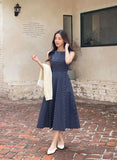 Mollian Dot Sleeveless One Piece