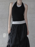 Ret Halter Sleeveless