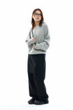 Gent layered wide trousers