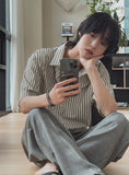 Pony Stripe Half Shirt