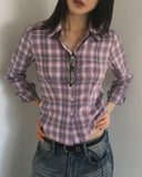 Werun Check Slim Southern Shirt