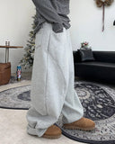 Edith Adjust Brushed Incision Pants