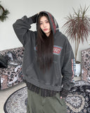 Hysteric Dyeing Crop Hoodie